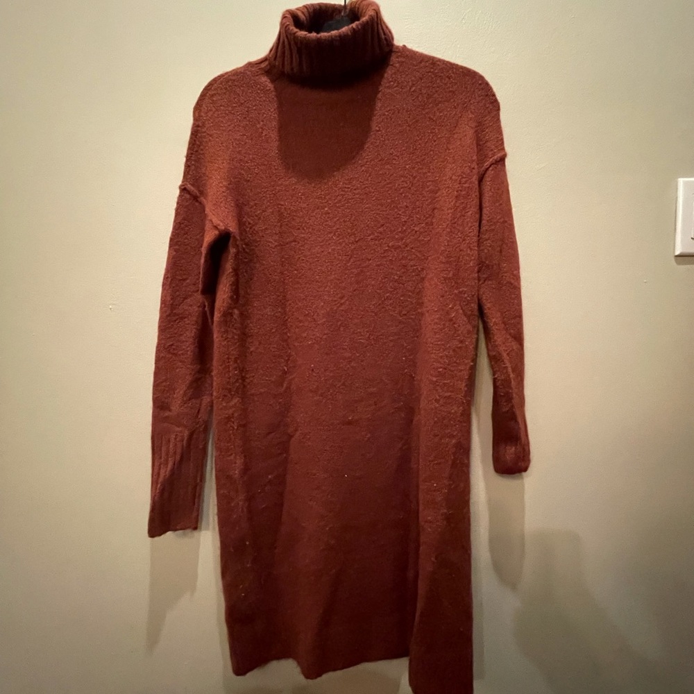 Lulu’s Burgundy Sweater Dress
